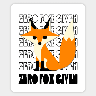 Zero fox given Magnet
